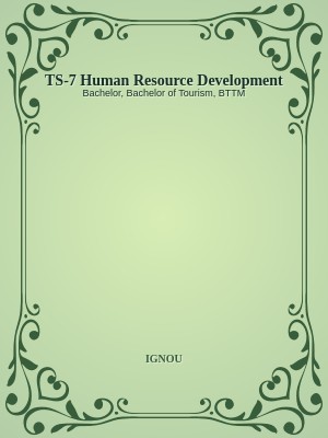 TS-7 Human Resource Development